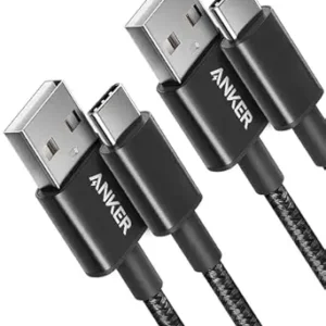 Anker Cable [2 Pack, 3FT], USB A to USB C Cable for Samsung Galaxy S10 S10