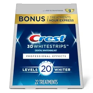 Crest 3D Whitestrips Professional Effects, Whitestrip 3D White, Teeth