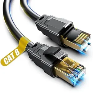 Cat 8 Ethernet Cable, 1.5Ft 3Ft 6Ft 10Ft 15Ft 20Ft 30Ft 40Ft 50Ft 60Ft 100Ft Heavy