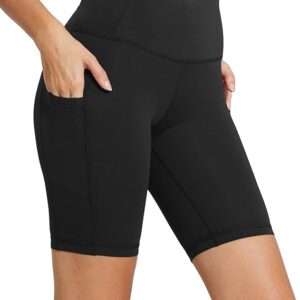 baleaf Women's 8"/ 5"/ 3" Biker Shorts High Waist Yoga Workout Gym Running