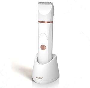 OLOV Electric Body Hair Trimmer - Groin Trimmer for Men - Bikini Trimmer Women