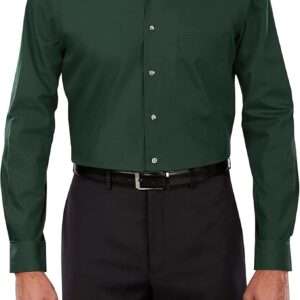 Van Heusen Men's Dress Shirt Regular Fit Poplin Solid