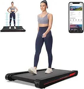 Sperax Walking Vibration Pad with APP, 3 in 1 Under Desk Treadmill, 2.5HP