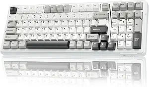 AULA F99 Wireless Mechanical Keyboard,Tri-Mode BT5.0/2.4GHz/USB-C Hot