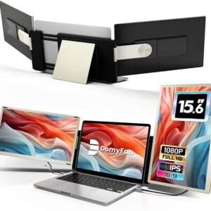 15.6" Laptop Screen Extender, 120% sRGB FHD 1080P IPS Triple Portable Laptop