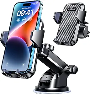 VANMASS 【85+LBS Strongest Suction & Military-Grade 2025 Ultimate Car Phone