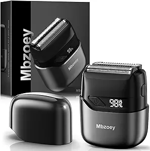 Electric Foil Shavers for Men, Mini Electric Razor, Compact Face Shaver, IPX7