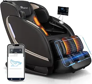 EASPEARL 2025 Massage Chair, 4D Full Body Zero Gravity Massage