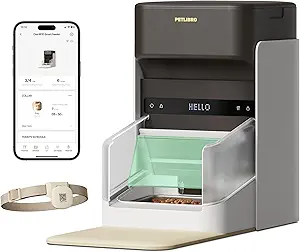 PETLIBRO Upgraded RFID Automatic Cat Feeder, 5G Wi-Fi Automatic Pet Feeder