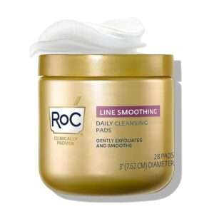 RoC Resurfacing Disks, Hypoallergenic Exfoliating Makeup Remover Pads