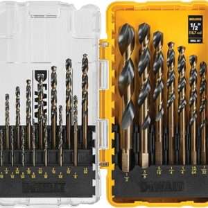 DEWALT Drill Bit Set, 21-Piece, 135 Degree Split Point, 31 Degree Helix