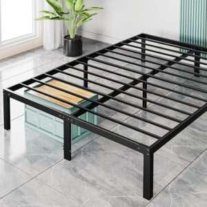 Sweetcrispy Queen Bed Frame - Heavy Duty Metal Platform Bed Frames
