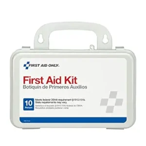 First Aid Only 6060 All-Purpose 10-Person Emergency First Aid Kit for Business, Works