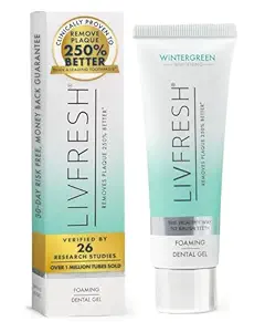 Toothpaste Gel, Clinically Proven to Remove Plaque 250% Better, Improves Gum