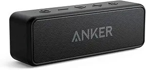 Anker Soundcore 2 Portable Bluetooth Speaker with IPX7 Waterproof, 24-Hour