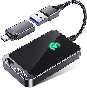 Wireless CarPlay Adapter for Apple iPhone (2024 Upgraded) - Multi