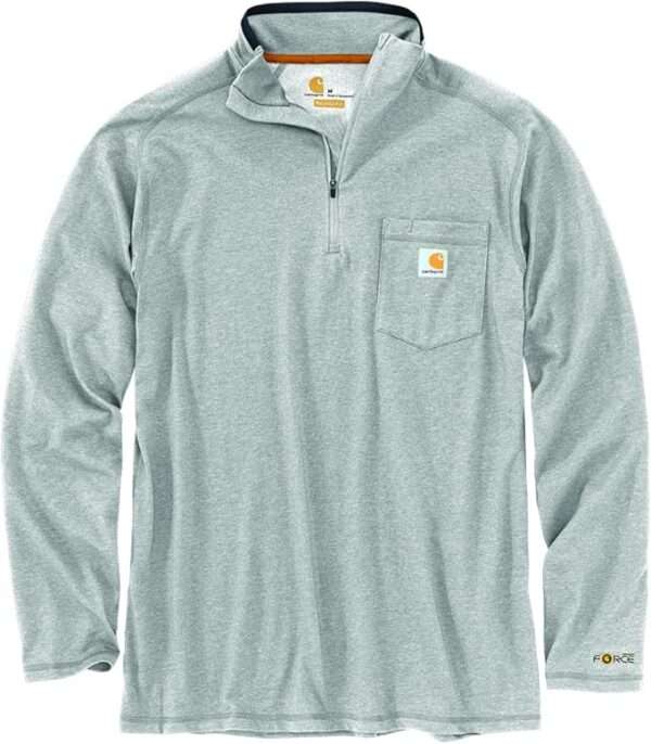 Carhartt Men's Force Relaxed Fit Midweight Long-Sleeve Quarter-Zip