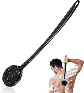 VWMYQ Silicone Back Scrubber for Shower, Silicone Face Scrubber