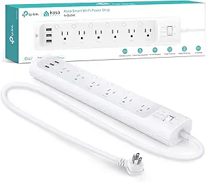 Kasa Smart Plug Power Strip HS300, Surge Protector with 6 Individually