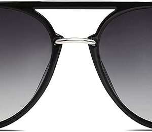 SOJOS Retro Aviator Polarized Sunglasses for Women Men Double