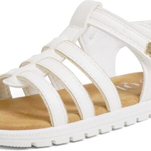 Toddler Girl Sandals Little Kids Summer Dress Shoes Open Toe Flats