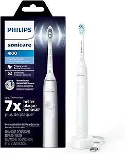 Philips Sonicare 4100 Rechargeable Electric Toothbrush, with Pressure
