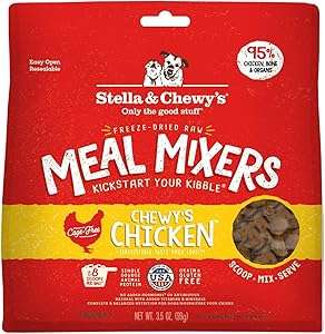 Stella & Chewy's Freeze-Dried Raw Chicken Meal Mixers- Dog Food Topper