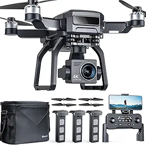 Bwine F7 GPS Drones with Camera for Adults 4K Night Vision, 3-Axis Gimbal, 2Mile