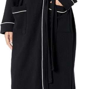Amazon Essentials Women's Lightweight Waffle Full-Length Robe