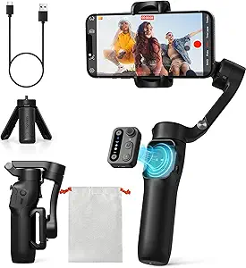 hohem iSteady X3 SE Gimbal Stabilizer for iPhone, Phone Stabilizer with Detachable