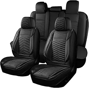 Car Seat Covers,Breathable and Waterproof Faux Leather Automotive