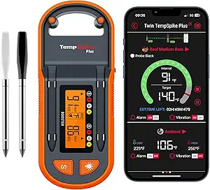 ThermoPro TempSpike Plus 600ft Wireless Meat Thermometer