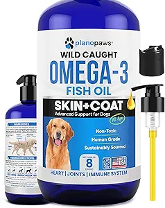 Omega 3 Fish Oil for Dogs - Better Than Salmon Oil - Dog Fish Oil
