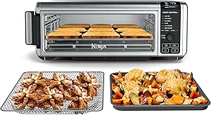 Ninja SP101 Digital Air Fry Countertop Oven with 8-in-1 Functionality, Flip Up