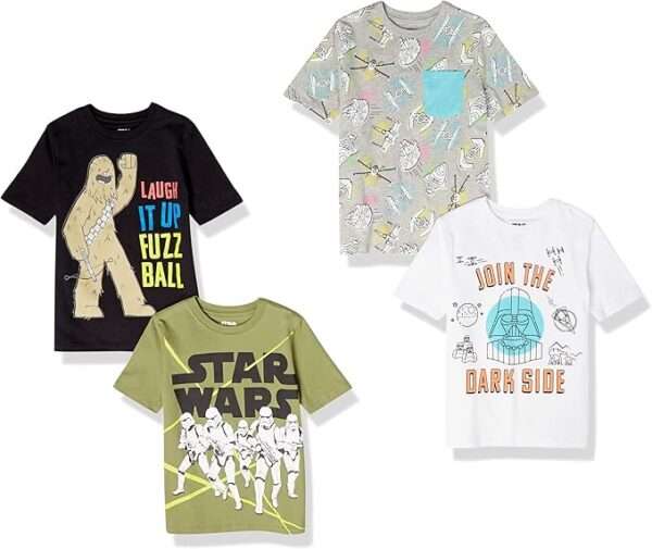Amazon Essentials Disney | Marvel | Star Wars Boys and Toddlers' Short