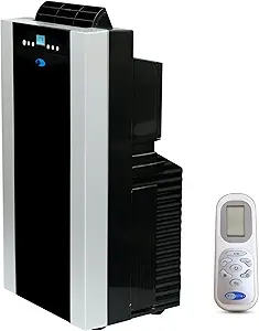 Whynter Portable Air Conditioner 14,000 BTU with Dual Hose Dehumidifier & Cooling