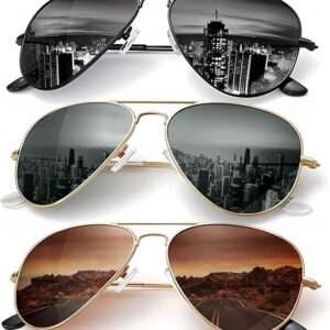 KALIYADI Classic Aviator Sunglasses for Men Women Driving Sun glasses Polarized