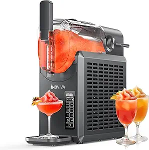 Slushie Machine, No Ice Needed, 68 oz INOVIVA Slushy Machine for Home