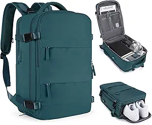 coofay Travel Backpack For Women Men Airline Approved Carry