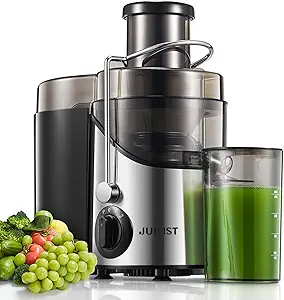 Juicer Machines, Juilist 3" Wide Mouth Juicer Extractor Max Power 800W