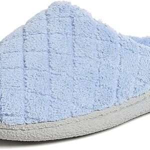 Dearfoams Women's Memory Foam Washable Leslie Clog House Slipper