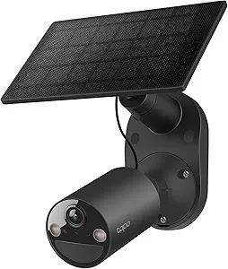 Tapo SolarCam C403 Kit, Outdoor Battery Camera w/Solar Panel, Wireless