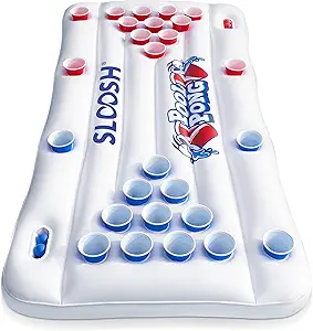 SLOOSH Pool Toys Games Set - Pong Toss Game Water Toys for Adults Kids Family