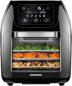 CHEFMAN Multifunctional Digital Air Fryer+ Rotisserie, Dehydrator, Convection Oven