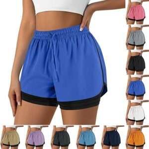 Running Shorts for Women Summer High Waisted Quick Dry Gym Shorts Casual