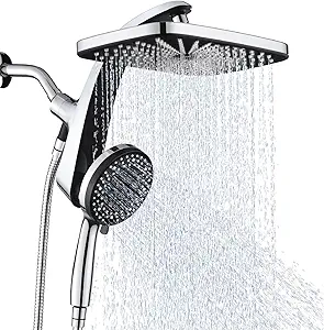 High Pressure Rain Shower Head: Upgrade Shower Heads with Handheld Spray