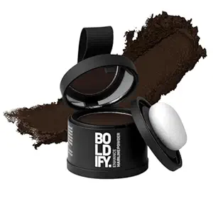 BOLDIFY Hairline Powder - Root Touch Up Hair Color for Gray Coverage - Bald Spot