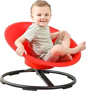 Spinning Chair for Autistic Kids, Sit and Spin Autism Toys for Age 3+, Sensory Swivel