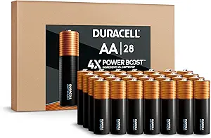 Duracell Optimum AA Batteries with 4x Power Boost Ingredients, 28 Count (Pack of 1)